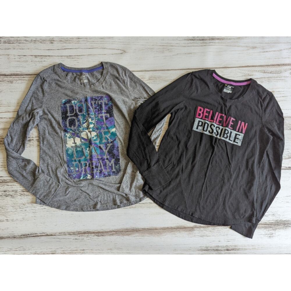 Tek Gear DryTek Long Sleeve Tee Shirt Bundle sz Large